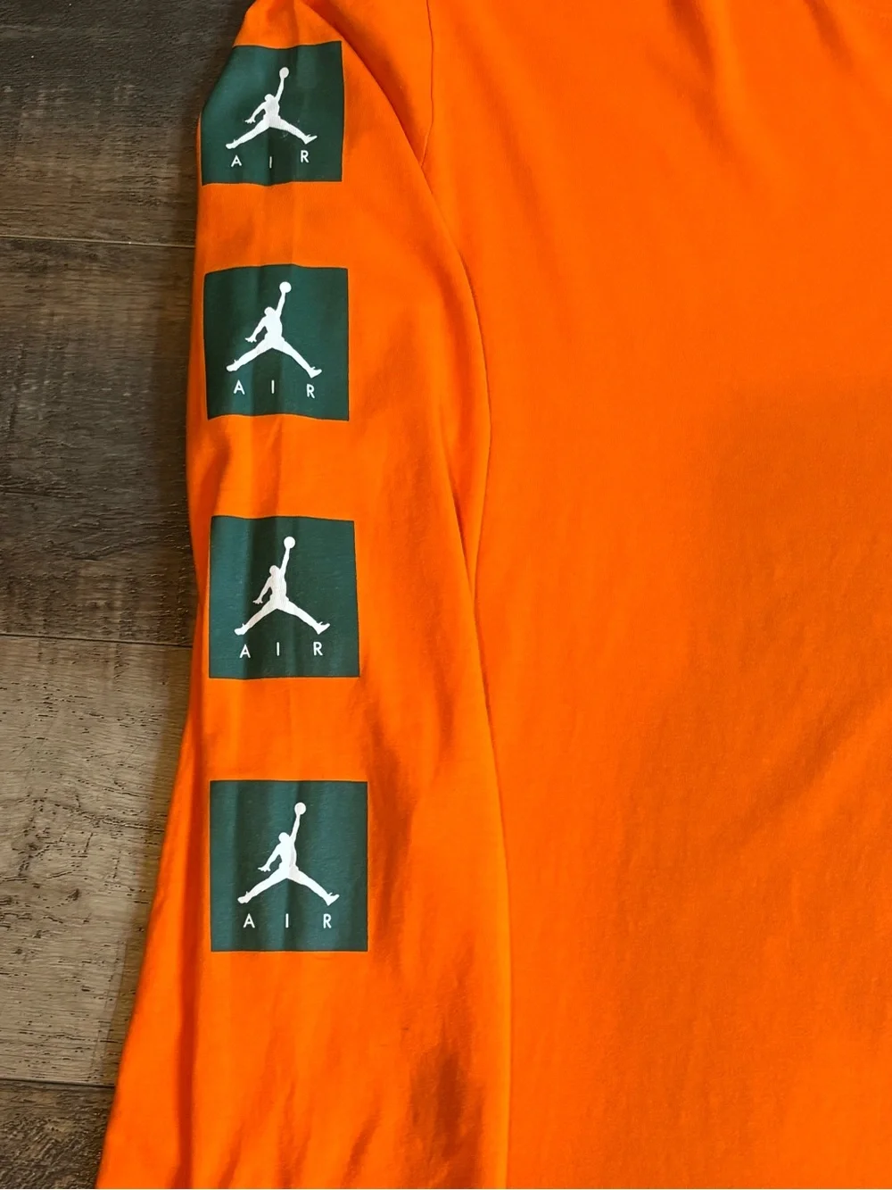 Jordan x Gatorade Orange Long Sleeve Crewneck Shirt